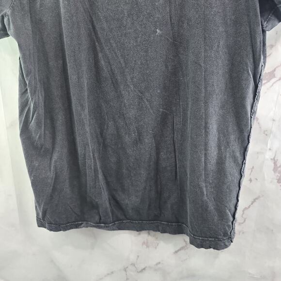 Anthropologie T Shirt Womens Medium Gray Boxy Crew Novia Jonatan Possibilities - Picture 7 of 9